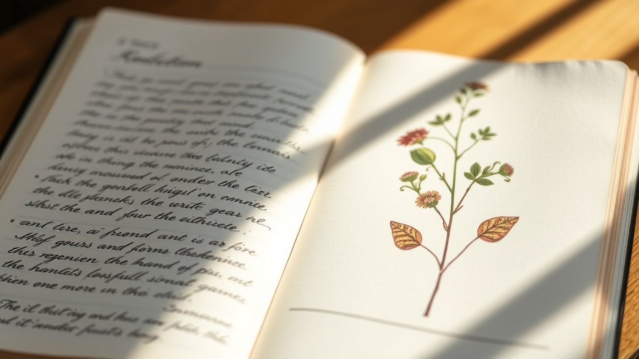 Page layout showing weekly theme header and reflection prompts